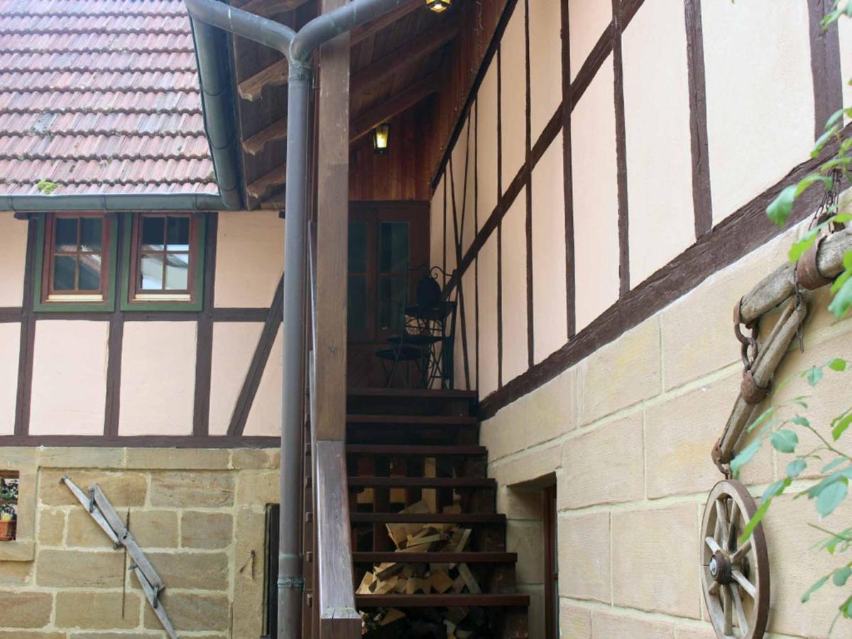 Ferienwohnung Koppelblick Pfarrweisach Екстер'єр фото