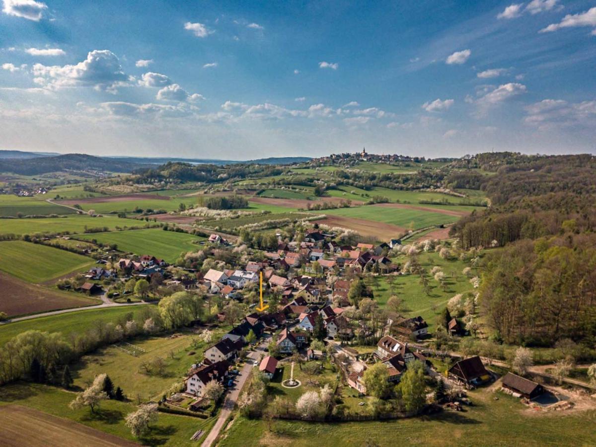 Ferienwohnung Koppelblick Pfarrweisach Екстер'єр фото