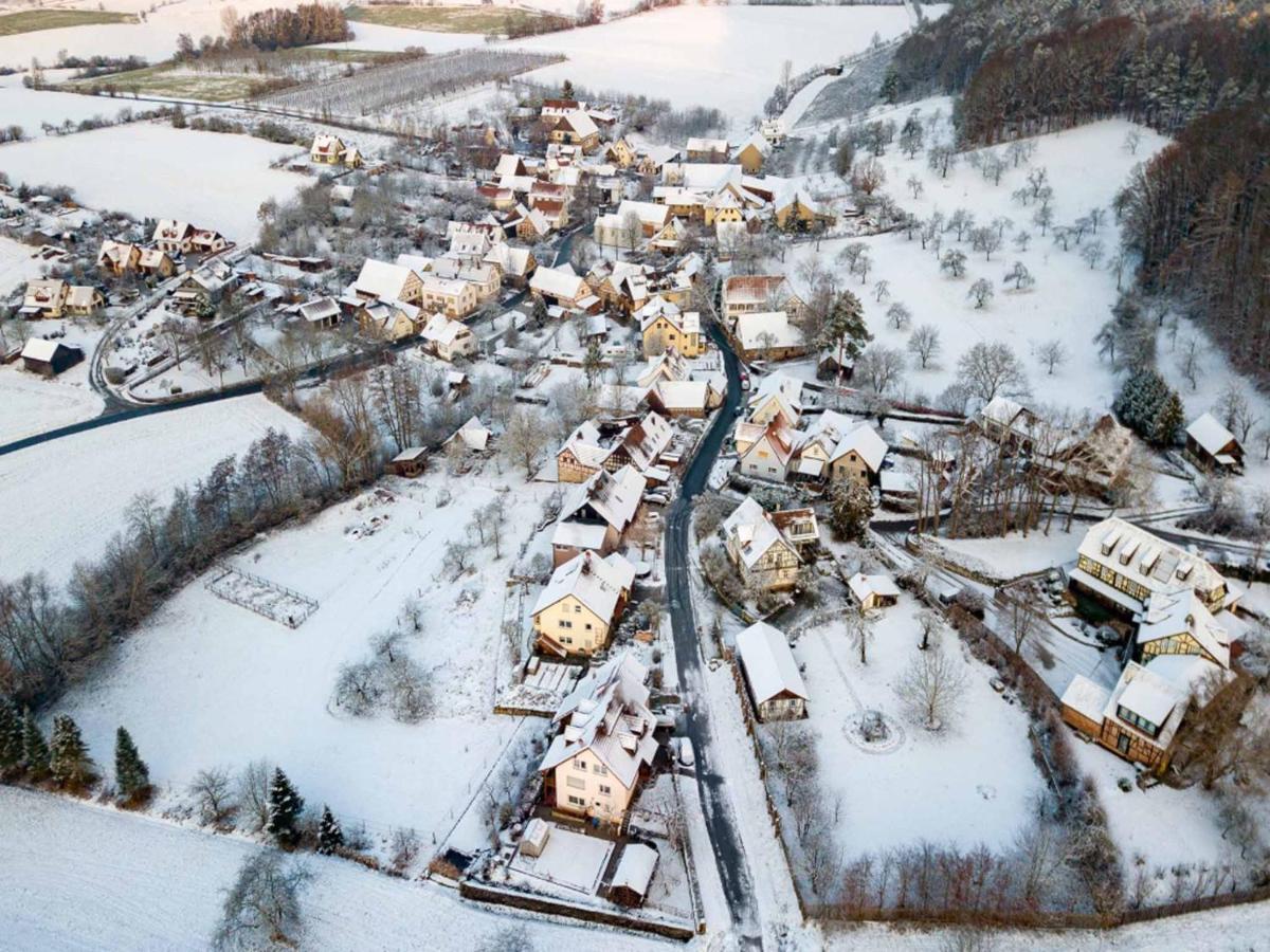 Ferienwohnung Koppelblick Pfarrweisach Екстер'єр фото